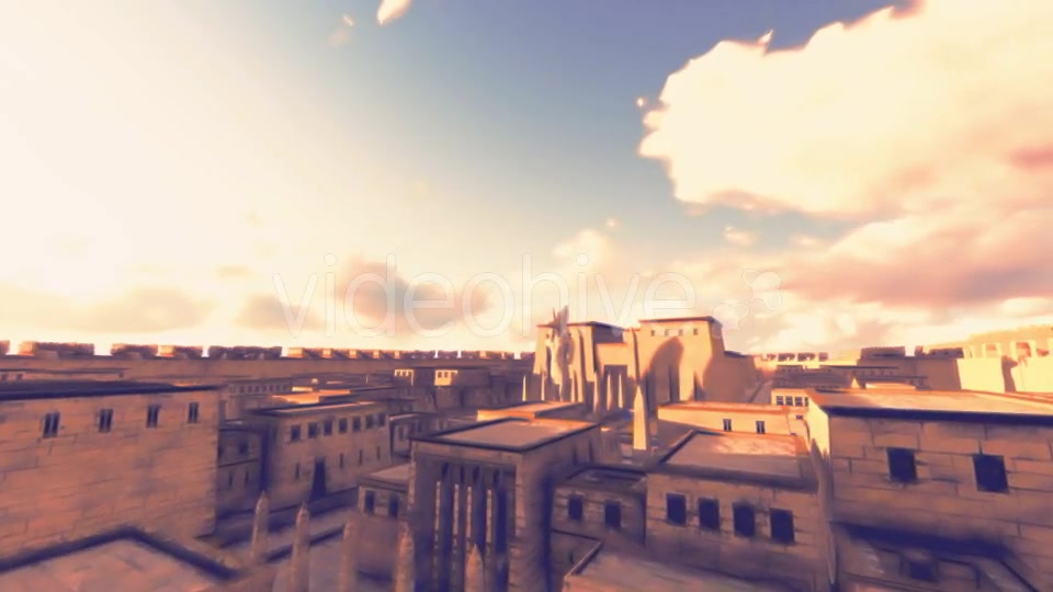 Anubis City 3D Cartoon Background - Download Videohive 17557454