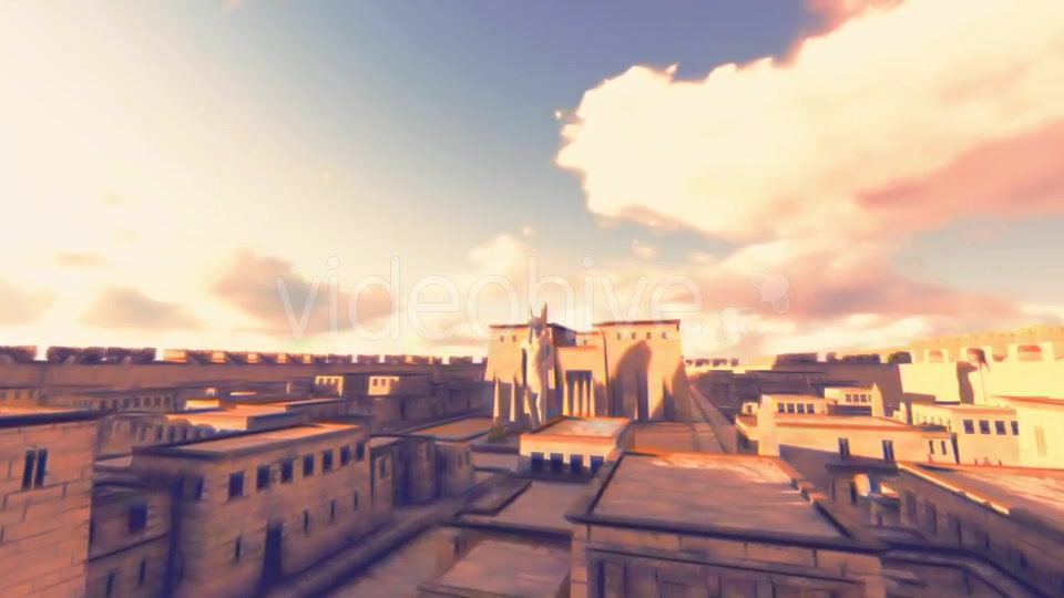 Anubis City 3D Cartoon Background - Download Videohive 17557454