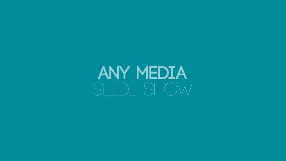 Any Media Slide Show Videohive 10427873 After Effects Image 1