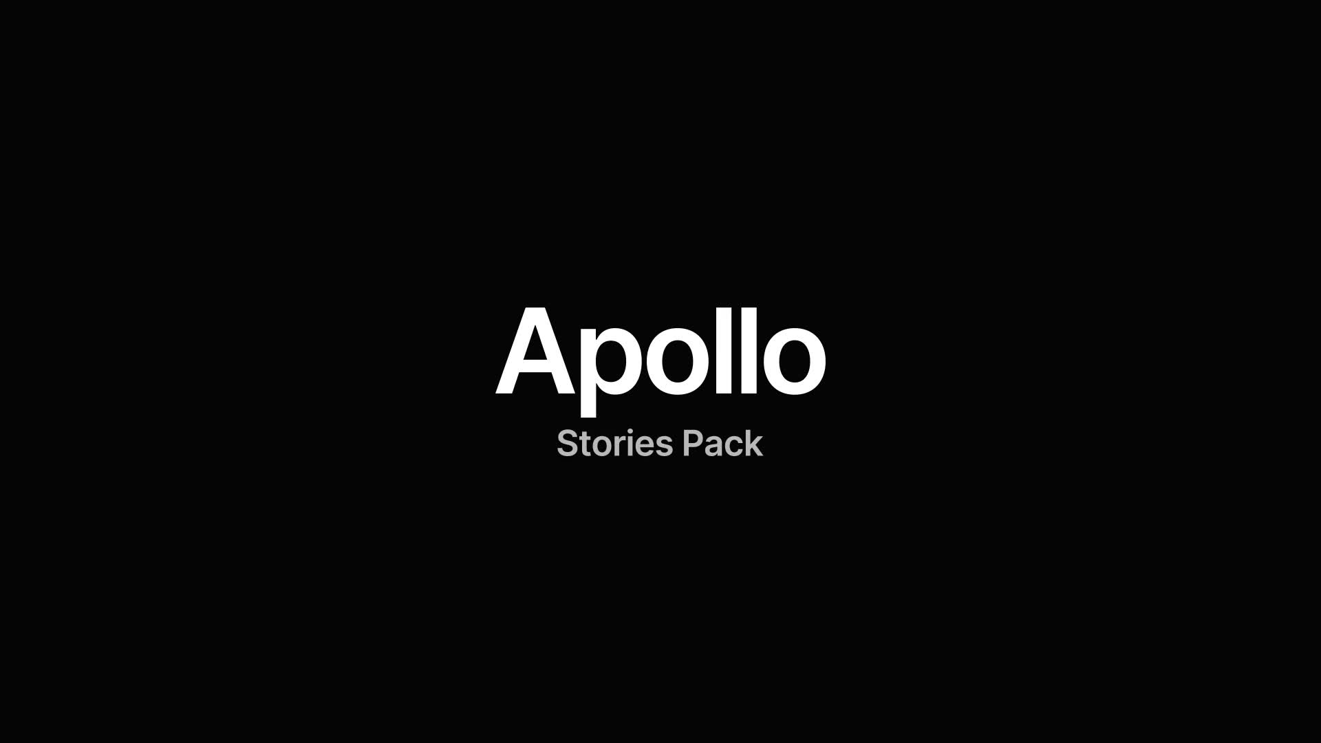 Apollo | Stories Pack Videohive 30904541 After Effects Image 1