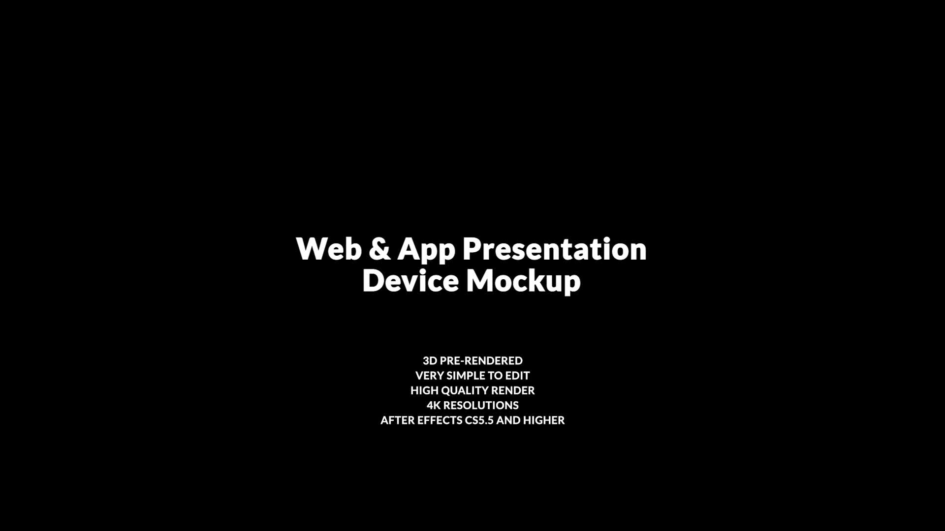 App and Web Promo | Device Mockup | Premiere Pro Videohive 39703893 Premiere Pro Image 1