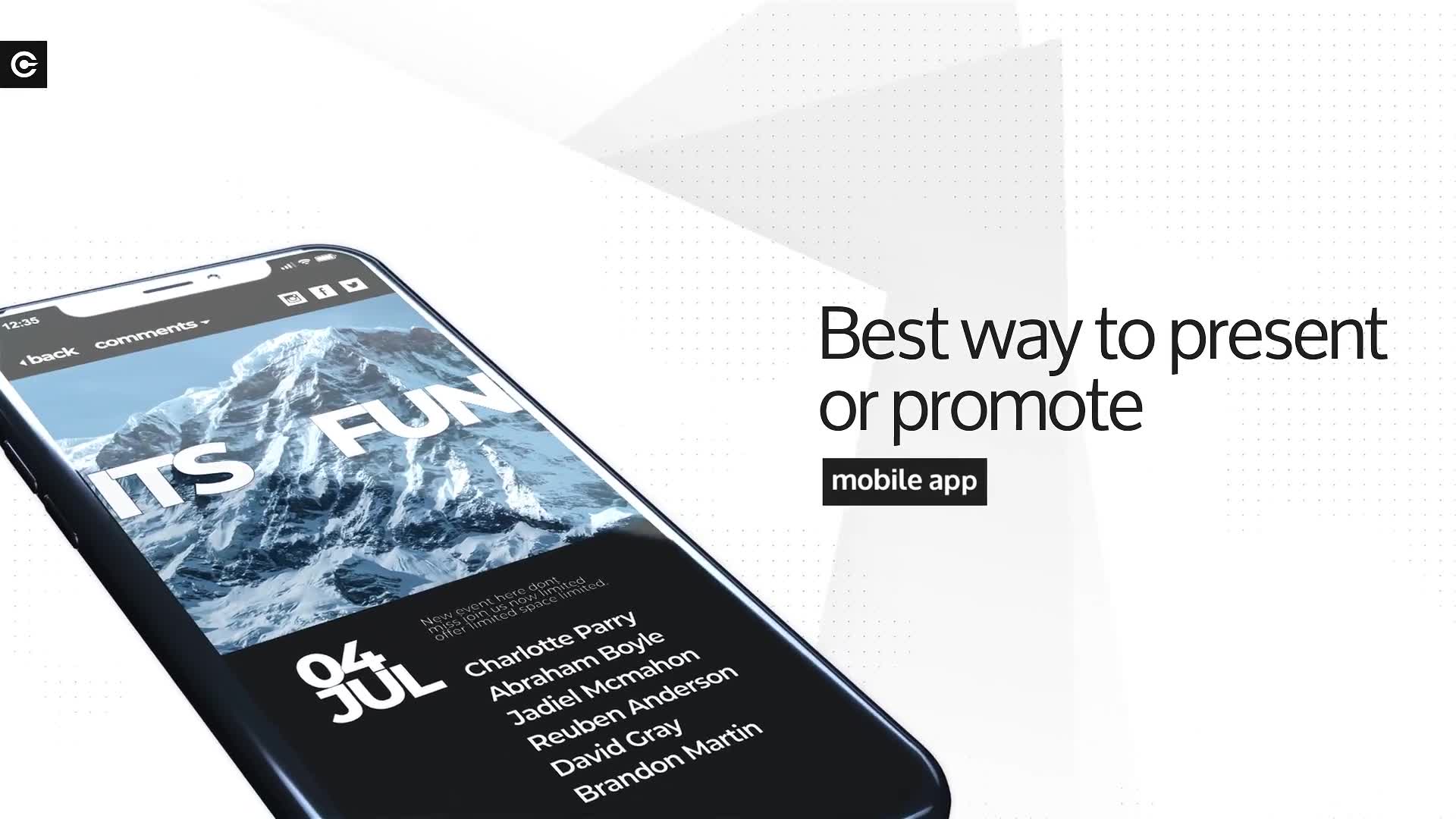 App Mockup Presentation Videohive 28250865 After Effects Image 2