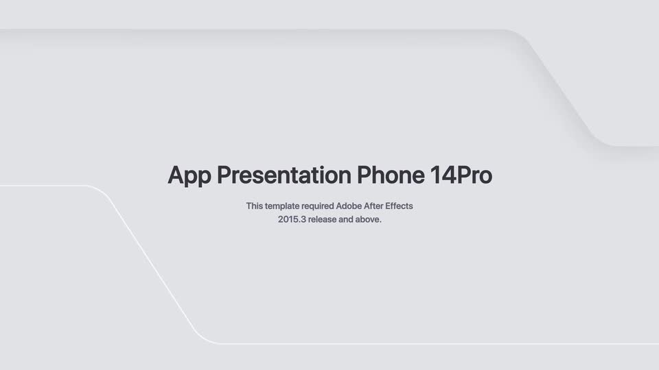 App Presentation Phone 14 Pro Videohive 40419662 After Effects Image 1