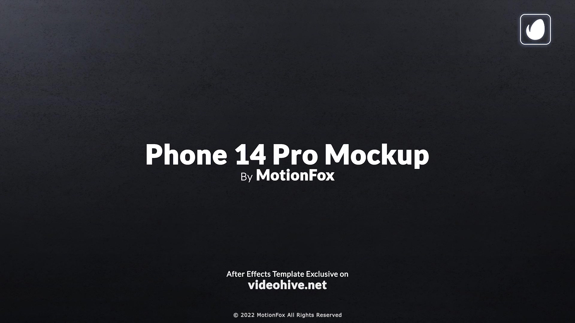 App Presentation | Phone 14 Pro Mockup | Dark Videohive 40011375 After Effects Image 2