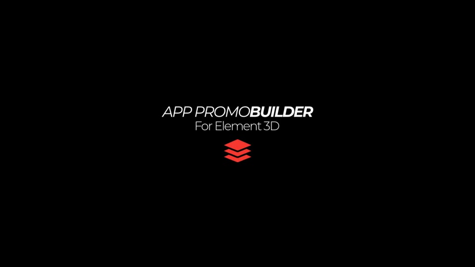 App Promo Builder for Element 3D Videohive 24884226 After Effects Image 13