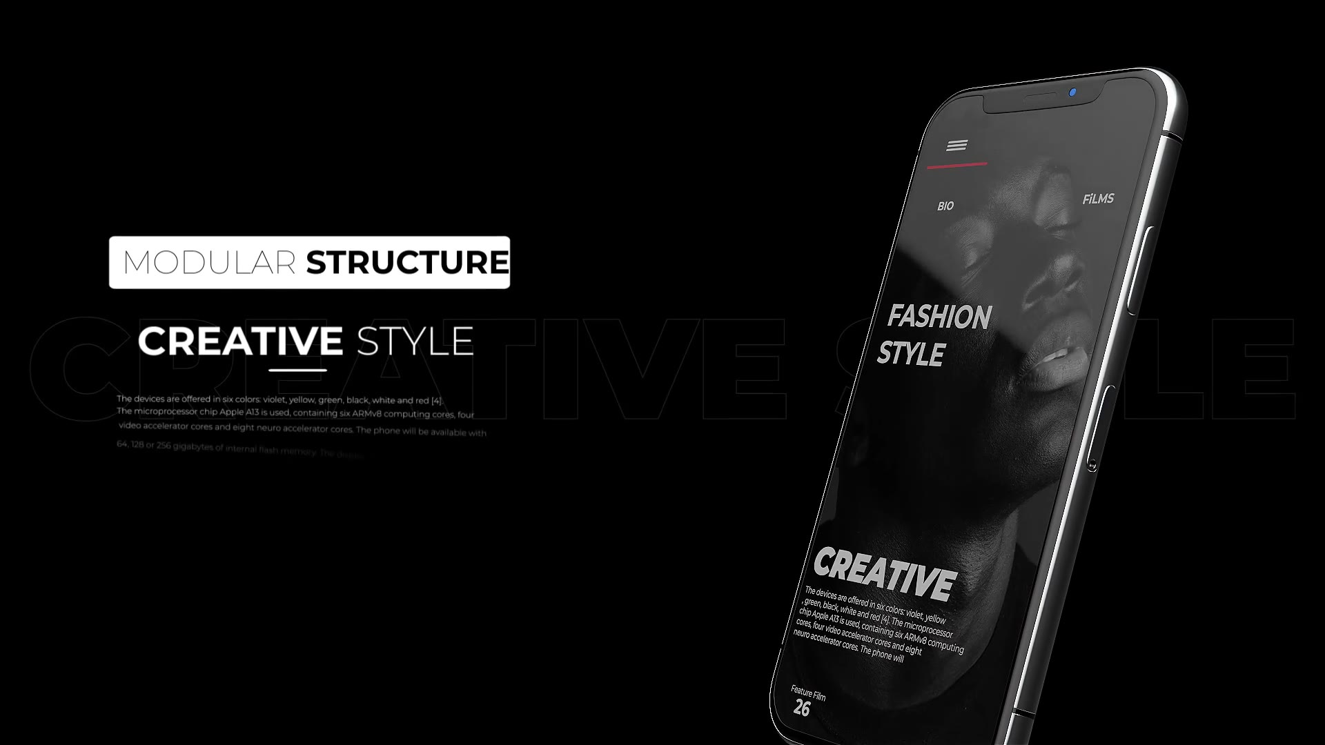 App Promo Dark Style Videohive 28526176 After Effects Image 3