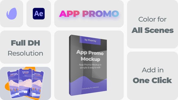 App Promo Mockup - Download 35151350 Videohive