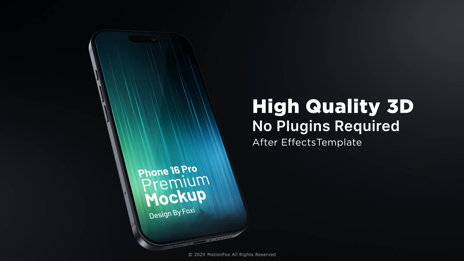 App Promo Mockup Phone 16 Pro Videohive 54473398 After Effects Image 3