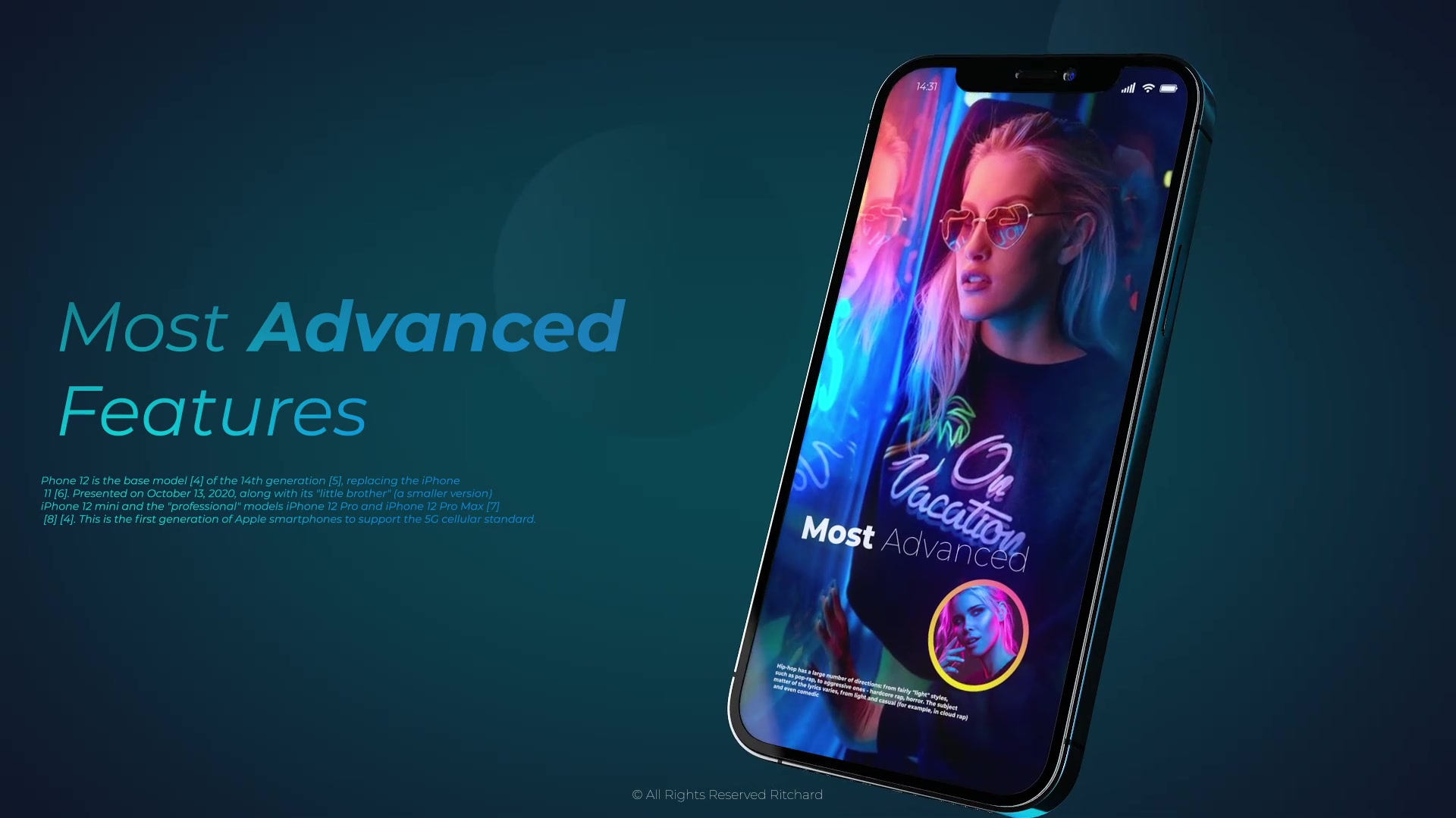 App Promo // Phone 12 Pro Videohive 29507137 After Effects Image 5