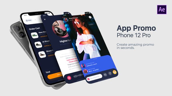 App Promo Phone 12 Pro - 30253302 Videohive Download