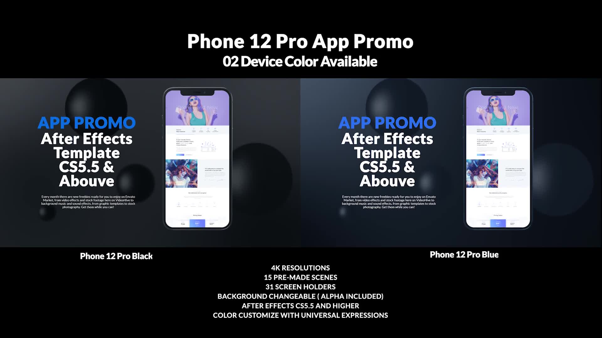 App Promo | Phone 12 Pro Mockup Videohive 29734153 After Effects Image 2