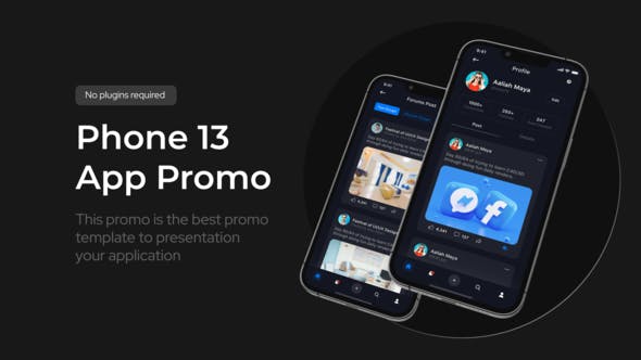 App Promo Phone 13 Pro - 34134213 Videohive Download