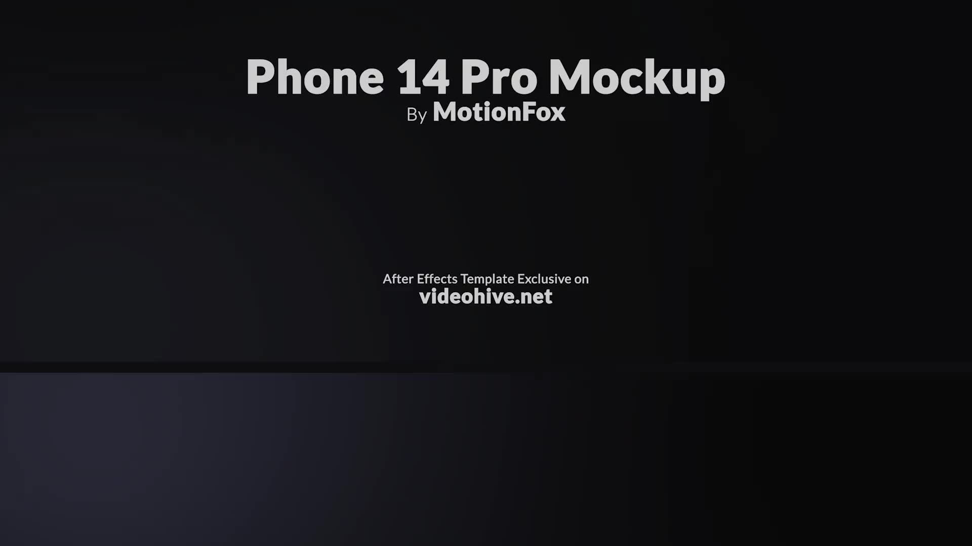 App Promo Phone 14 Pro Mockup Videohive 40541177 After Effects Image 2