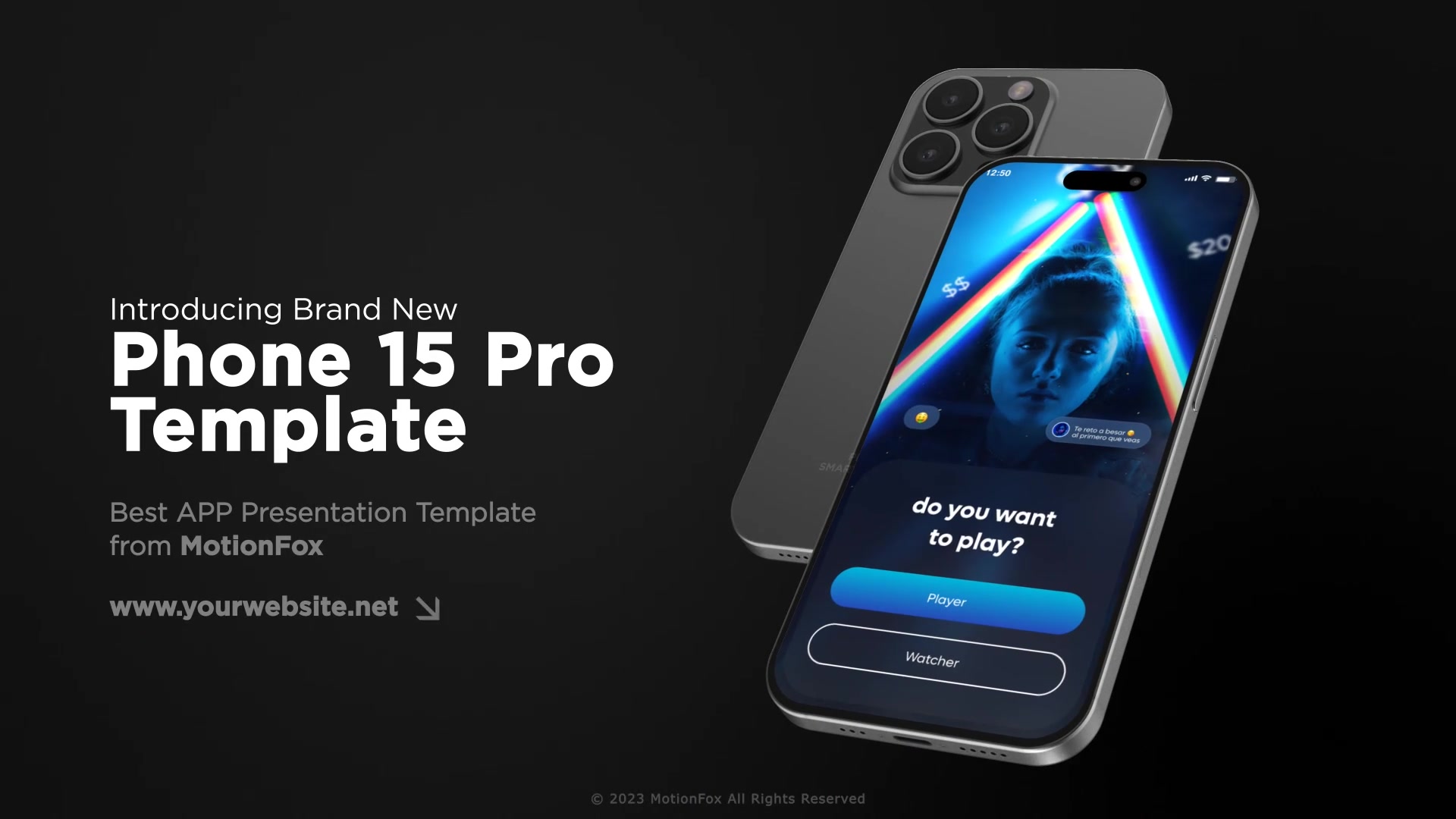 App Promo | Phone 15 Pro Mockup Videohive 49304885 After Effects Image 12