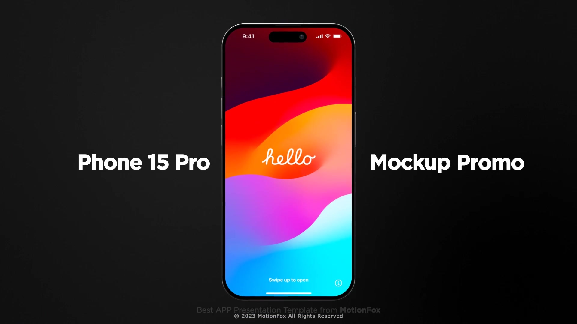 App Promo | Phone 15 Pro Mockup Videohive 49304885 After Effects Image 2