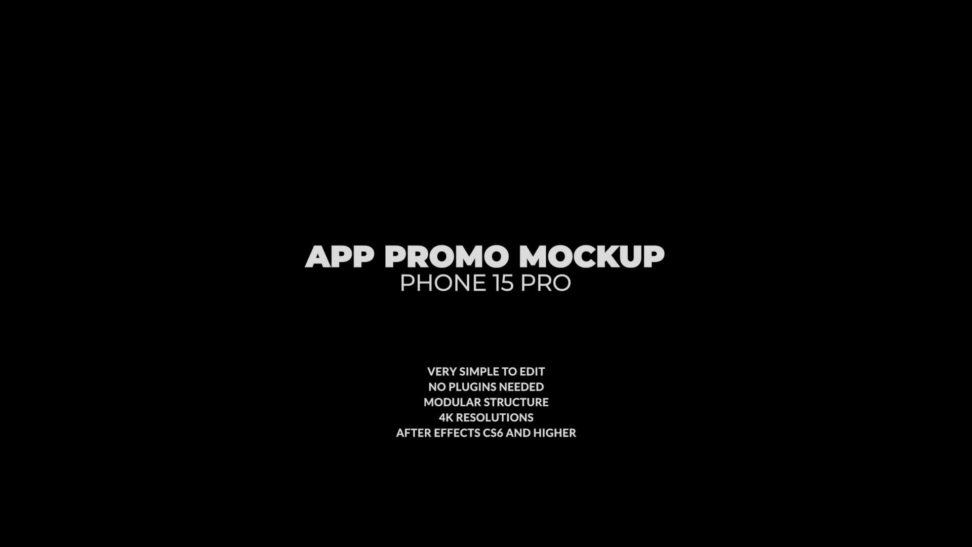 App Promo | Phone Pro15 Mockup Pack Videohive 49728934 After Effects Image 1