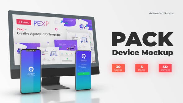 App Promo Web Mockup Devices - 26473612 Download Videohive