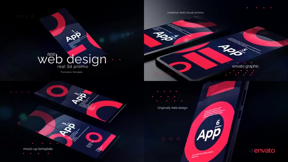 App Web Mockup Promo Videohive 36875816 After Effects Image 9