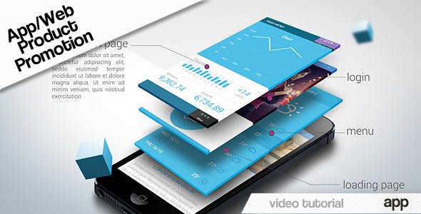 App Web Product Promotion - Download Videohive 6554087