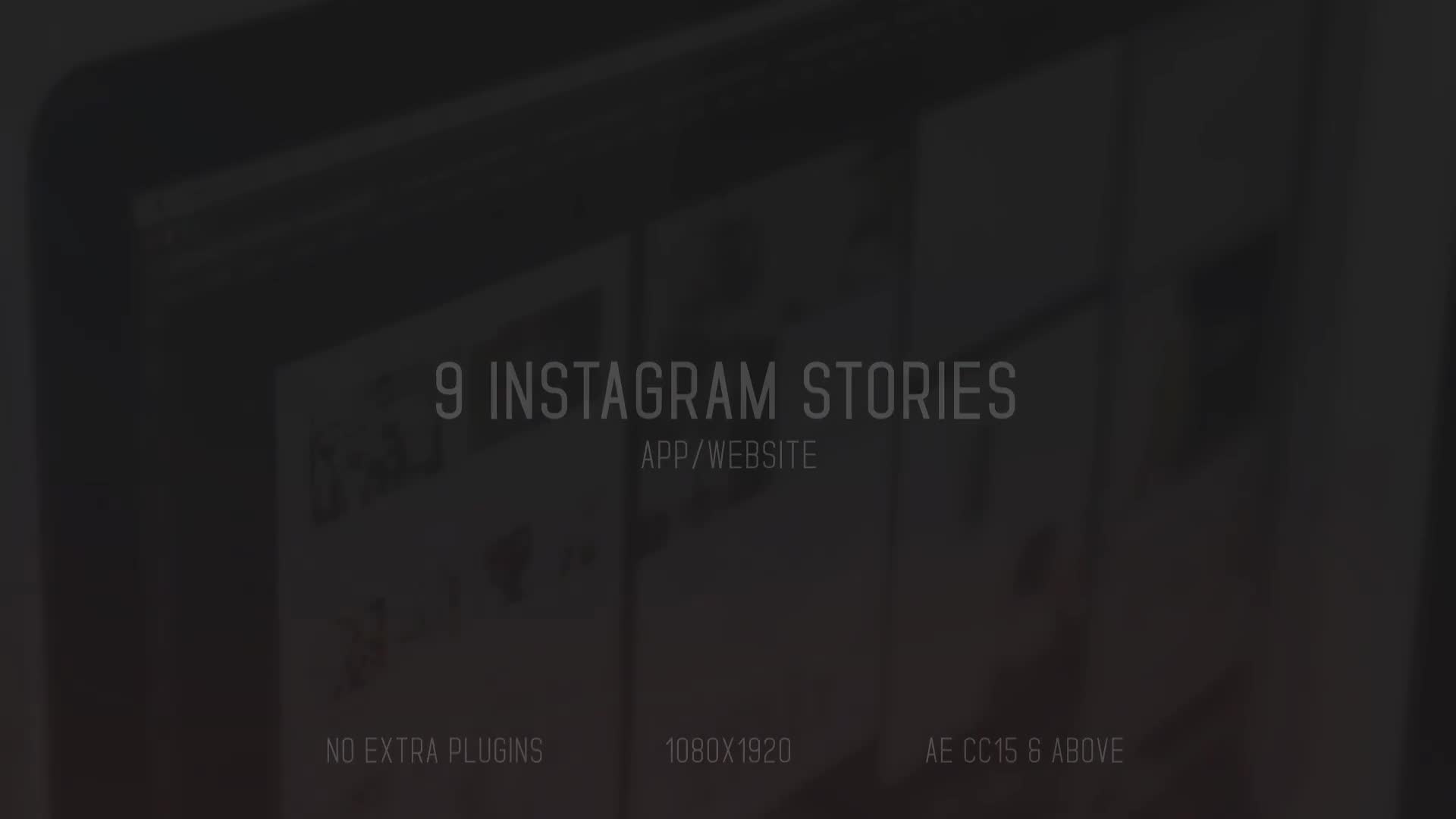App / Website Instagram Stories Videohive 36200813 After Effects Image 2