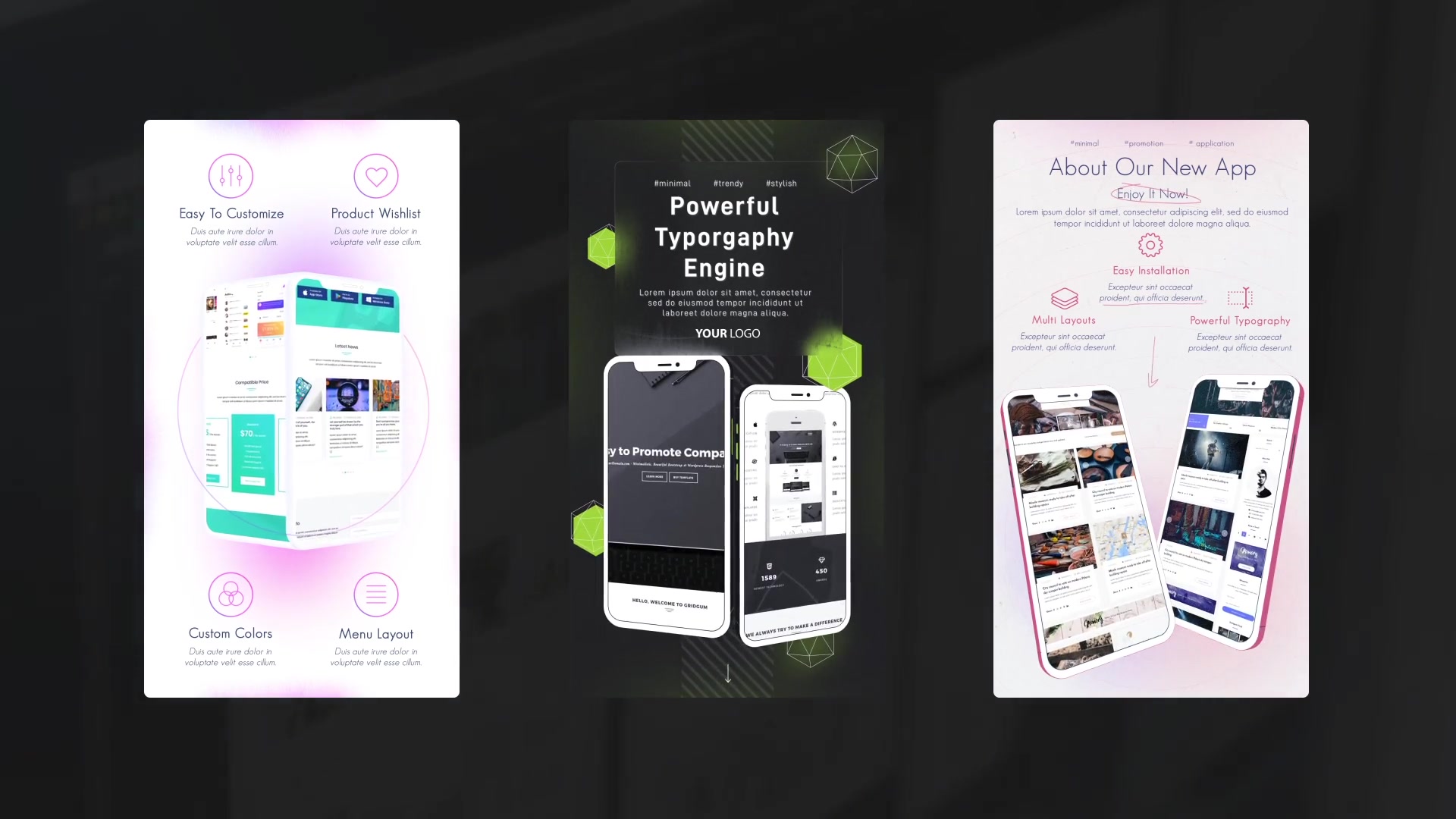 App / Website Instagram Stories Videohive 36200813 After Effects Image 8