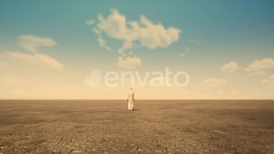 Arab Male Dry Ground and Desert - Download Videohive 21542016