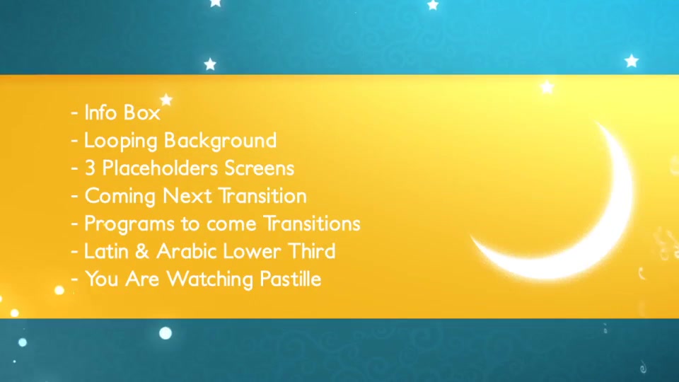 Arabia TV Ramadan Ident Package - Download Videohive 16092059