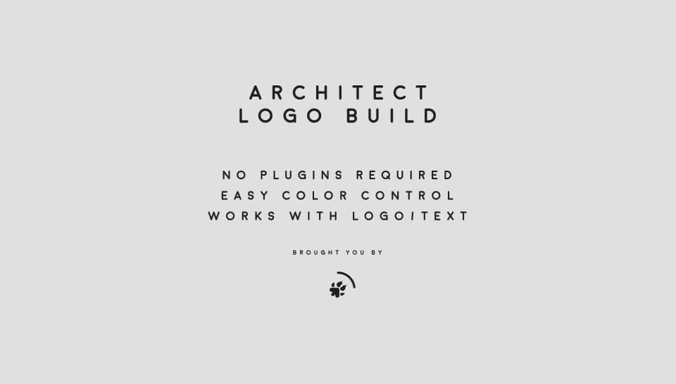 Architect Logo Build - Download Videohive 19933539