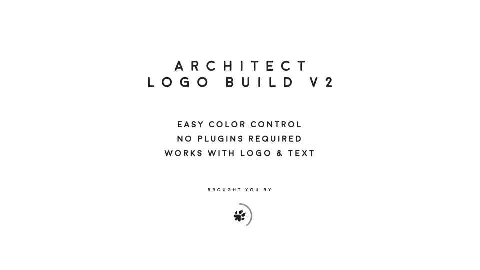 Architect Logo Build v2 - Download Videohive 22000962
