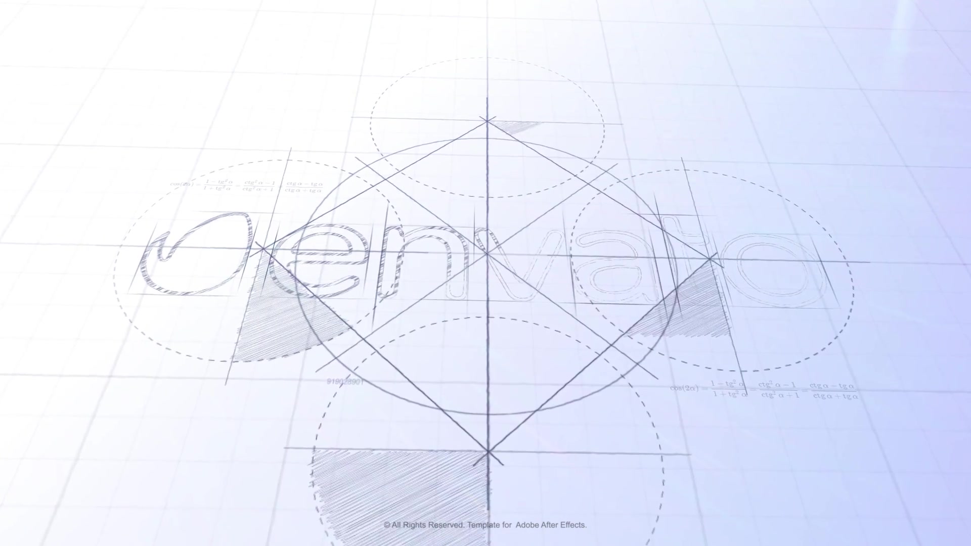 Architect Sketch Logo Videohive 26945661 After Effects Image 3