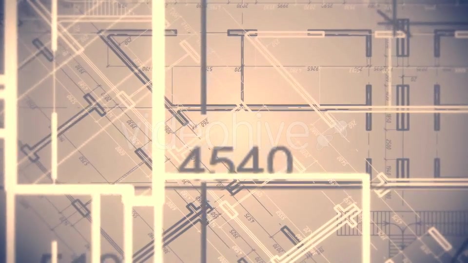 Architectural Blueprint Background Videohive 15330096 Motion Graphics Image 10