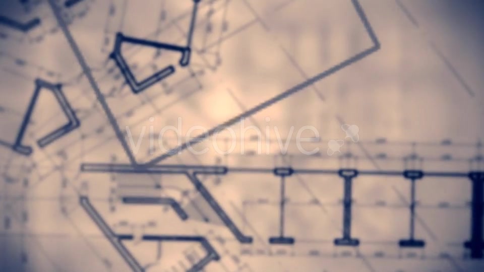 Architectural Blueprint Background Videohive 15330096 Motion Graphics Image 3