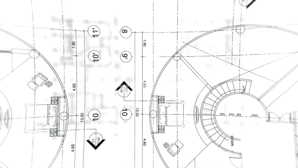 Architectural Blueprint Background - Download Videohive 22139509