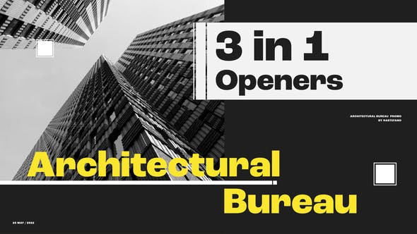 Architecture Bureau Promo Openers 3 in 1 - Download Videohive 38109559