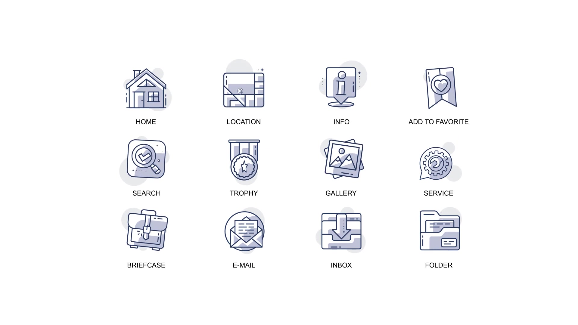 Archive and information Animation Icons Videohive 32812099 After Effects Image 4