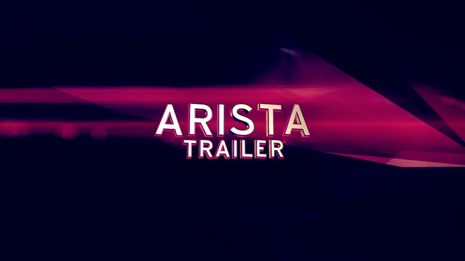 Arista Trailer - Download Videohive 7266705