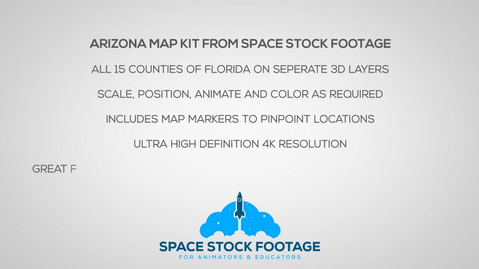 Arizona Map Kit - Download Videohive 19290406