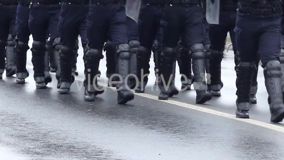 Armored Police Intervention  Videohive 9687319 Stock Footage Image 1