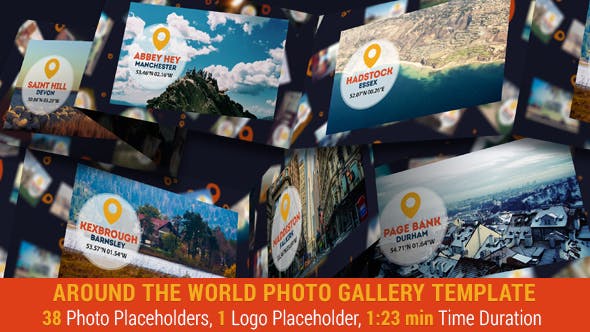 Around The World Photo Gallery - Videohive 8047827 Download