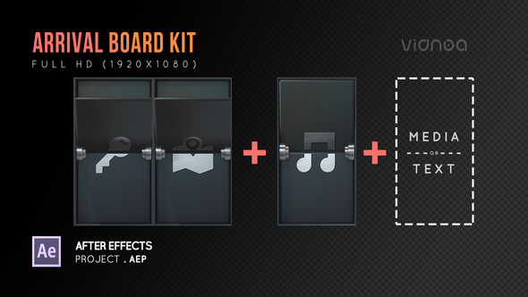 Arrival Board Kit - Download Videohive 21668699