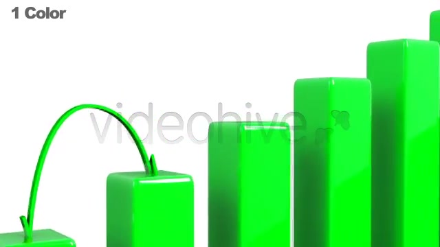 Arrow Climbing Higher on a Bar Chart LOOP Videohive 532848 Motion Graphics Image 5