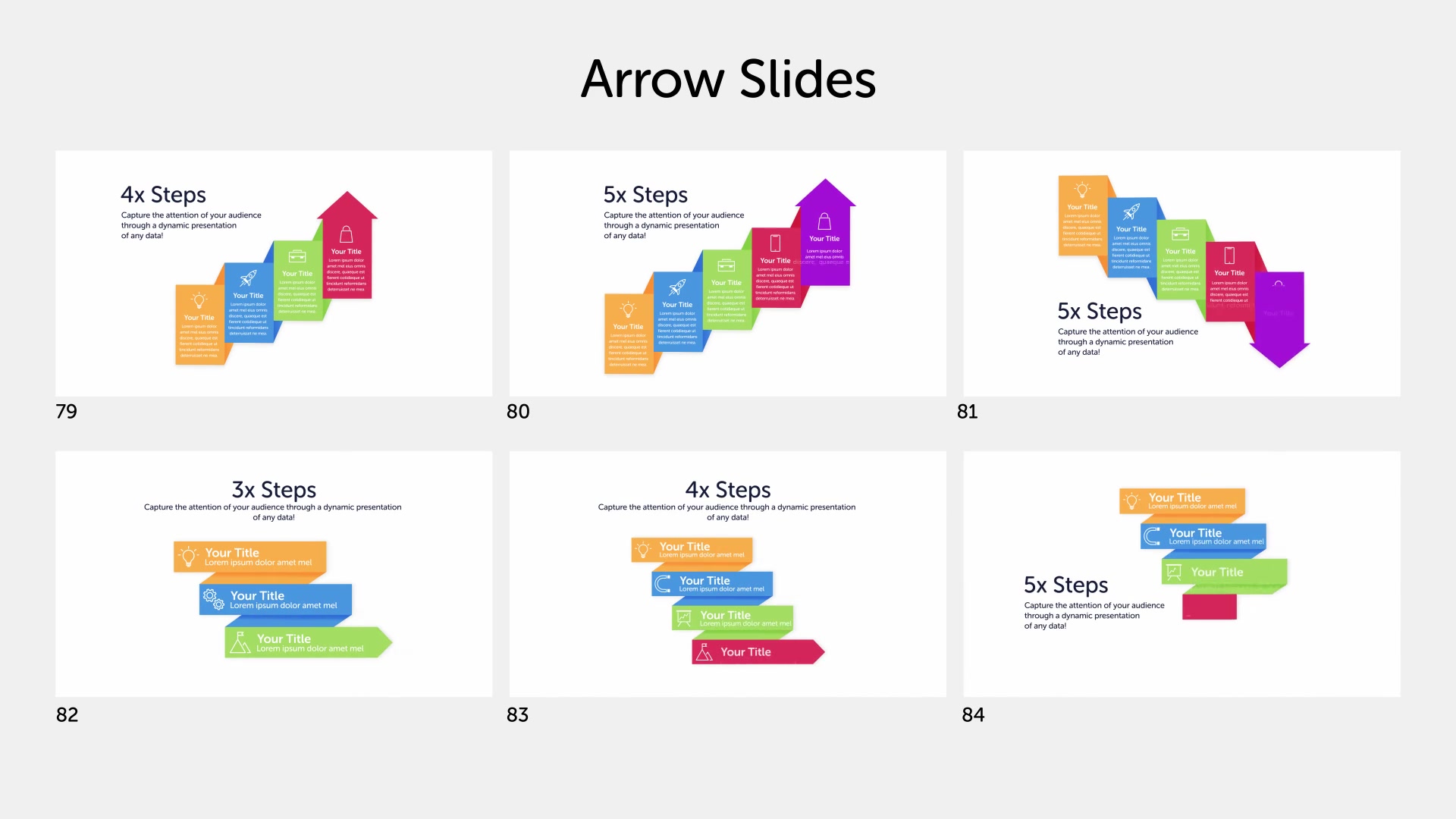 Arrow Infographic Slides Videohive 35904661 After Effects Image 11