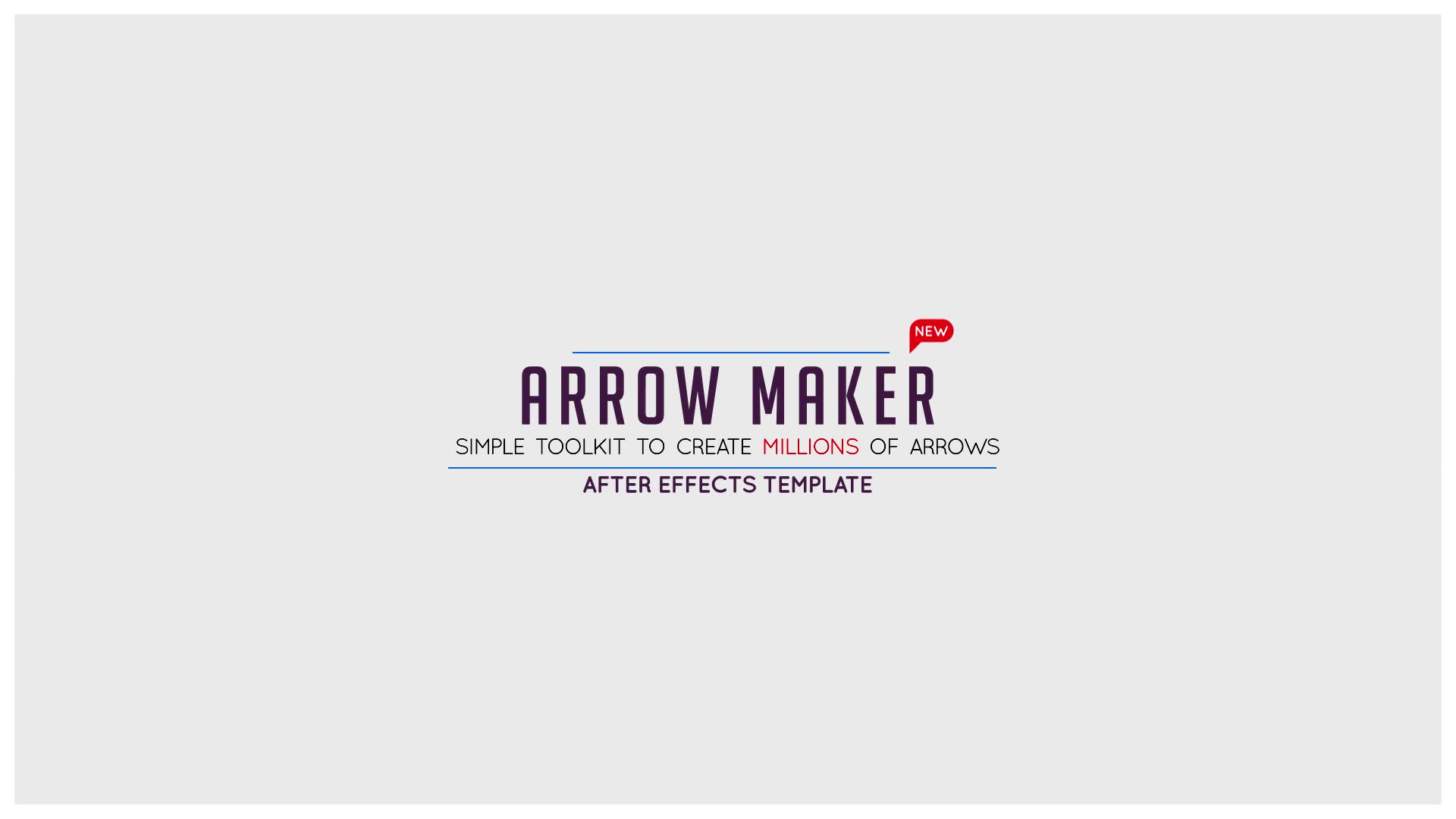 Arrow Maker After Effects Videohive 32858646 After Effects Image 2