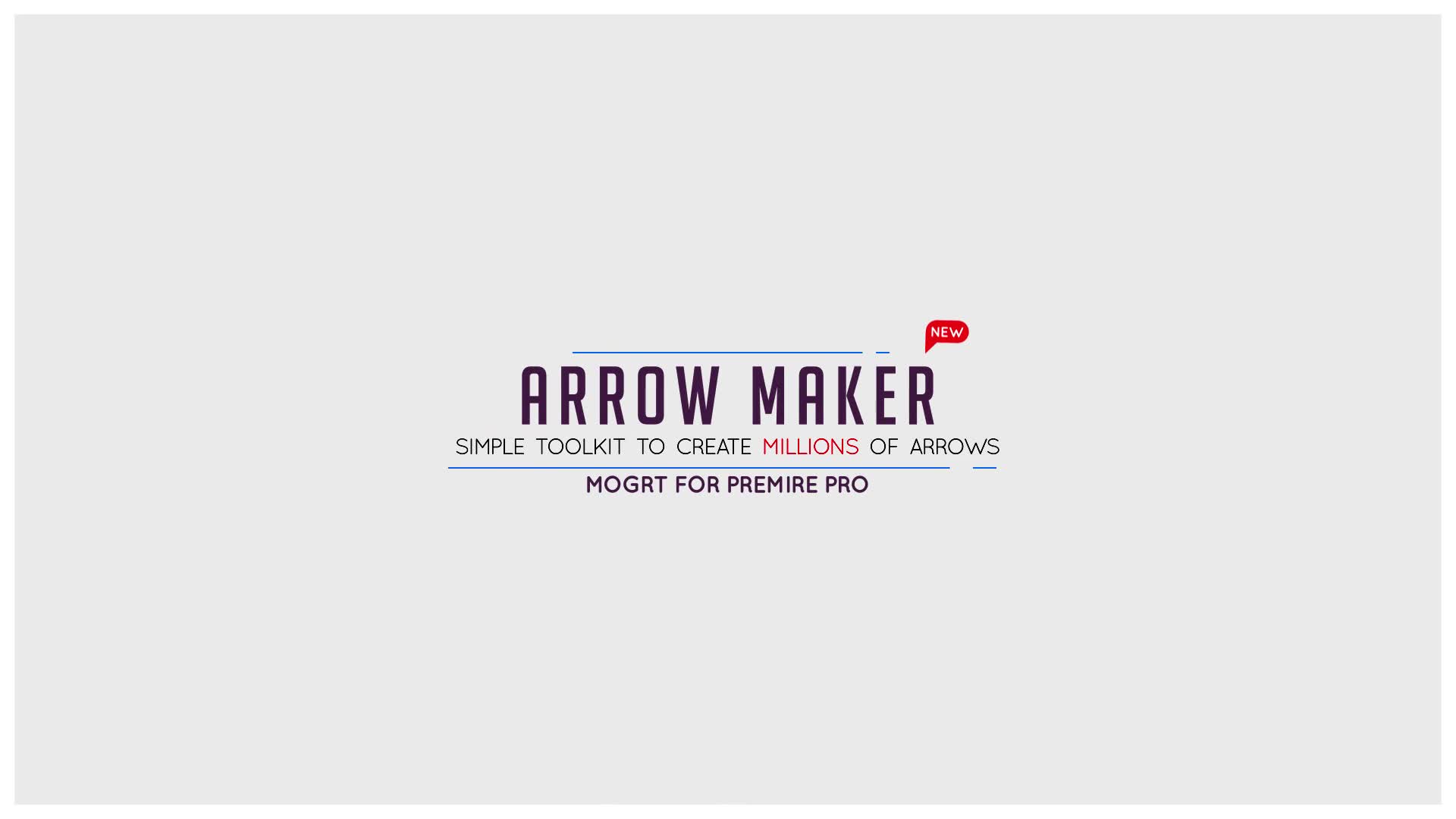 Arrow Maker Videohive 30985029 Premiere Pro Image 1