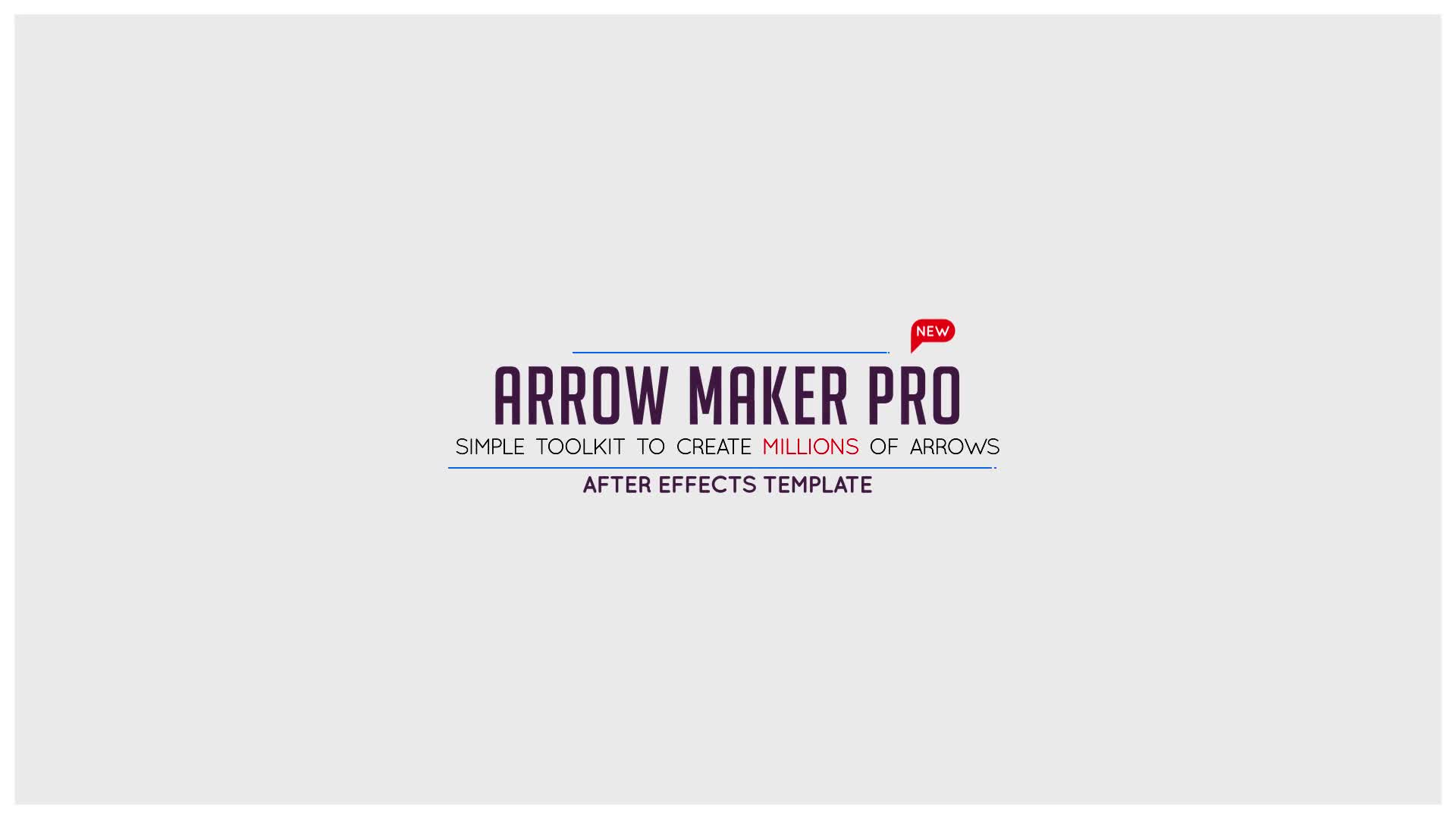 Arrow Maker Pro Videohive 34458530 After Effects Image 1