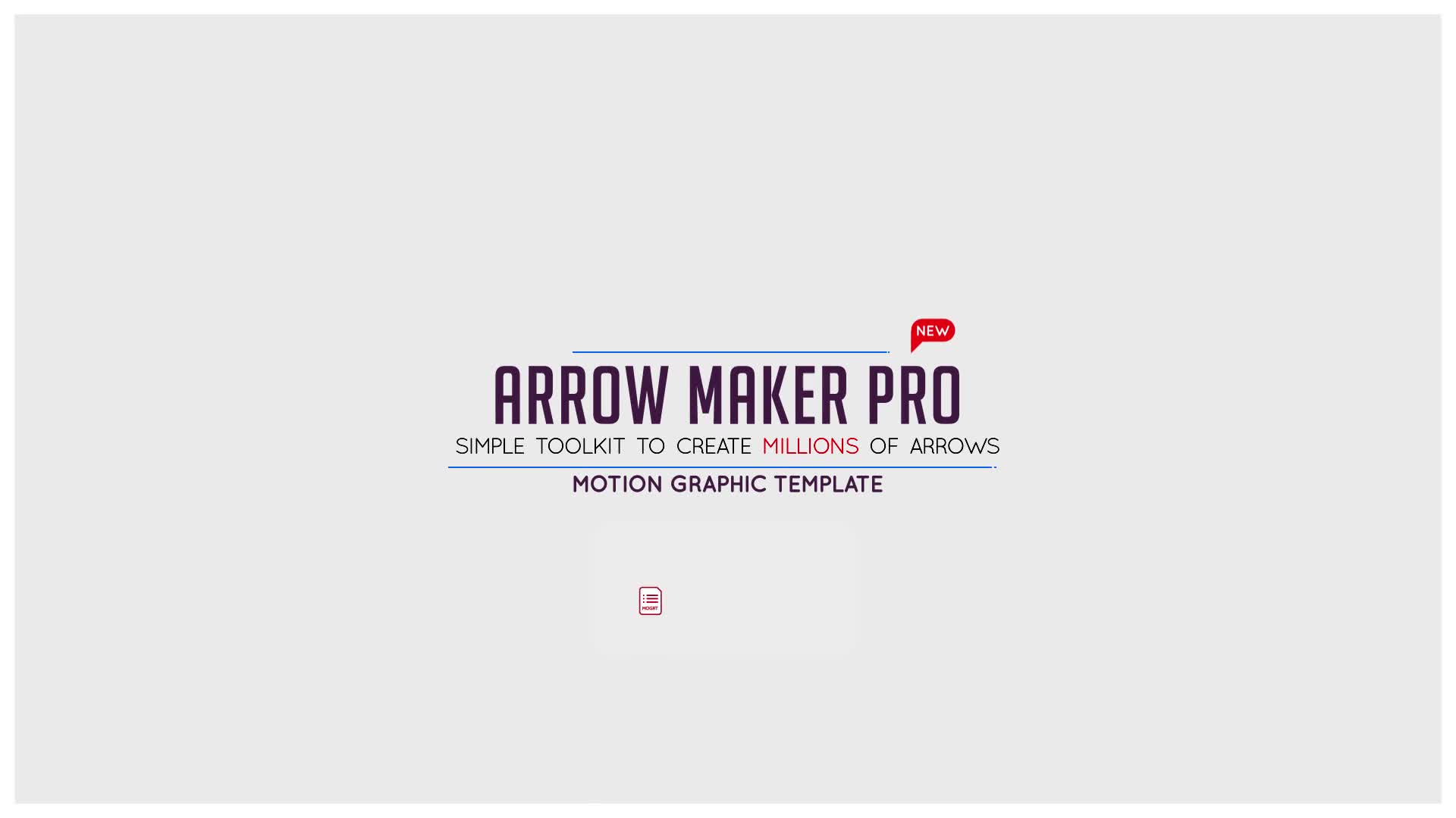 Arrow Maker Pro Mogrt Videohive 34485620 Premiere Pro Image 1