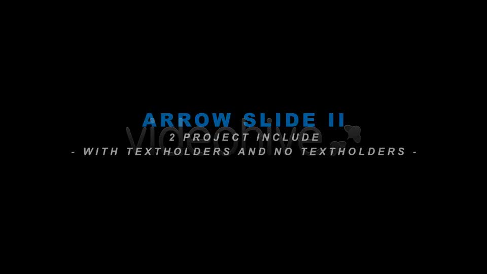 Arrow Slide II Videohive 1723852 After Effects Image 1