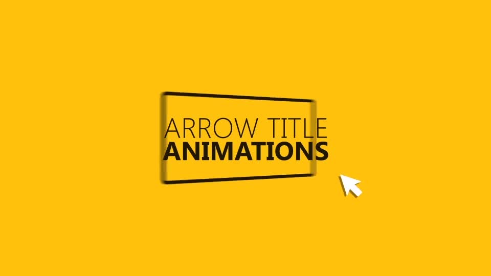 Arrow Title Animations Videohive 13201281 After Effects Image 1