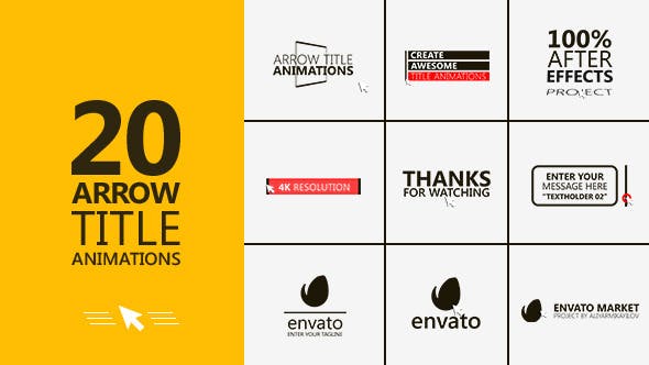 Arrow Title Animations - Download Videohive 13201281