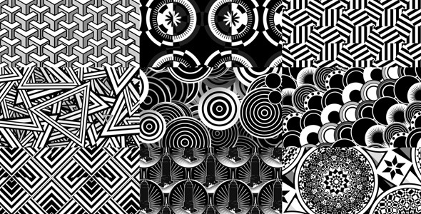Art Deco Background Patterns 1 - Download Videohive 8597759